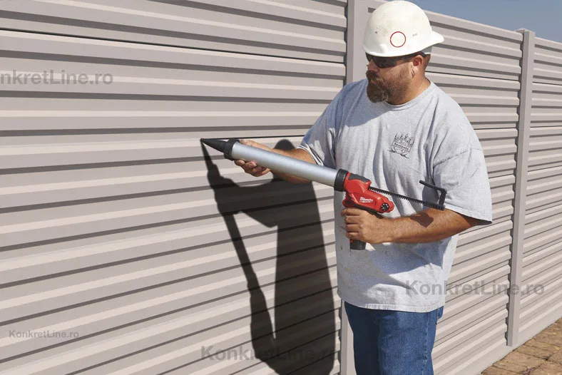 Accesorii pentru gard prefabricat din beton