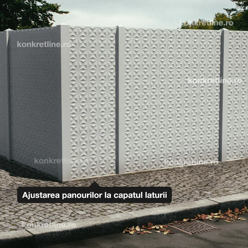 Sfarsit Gard prefabricat