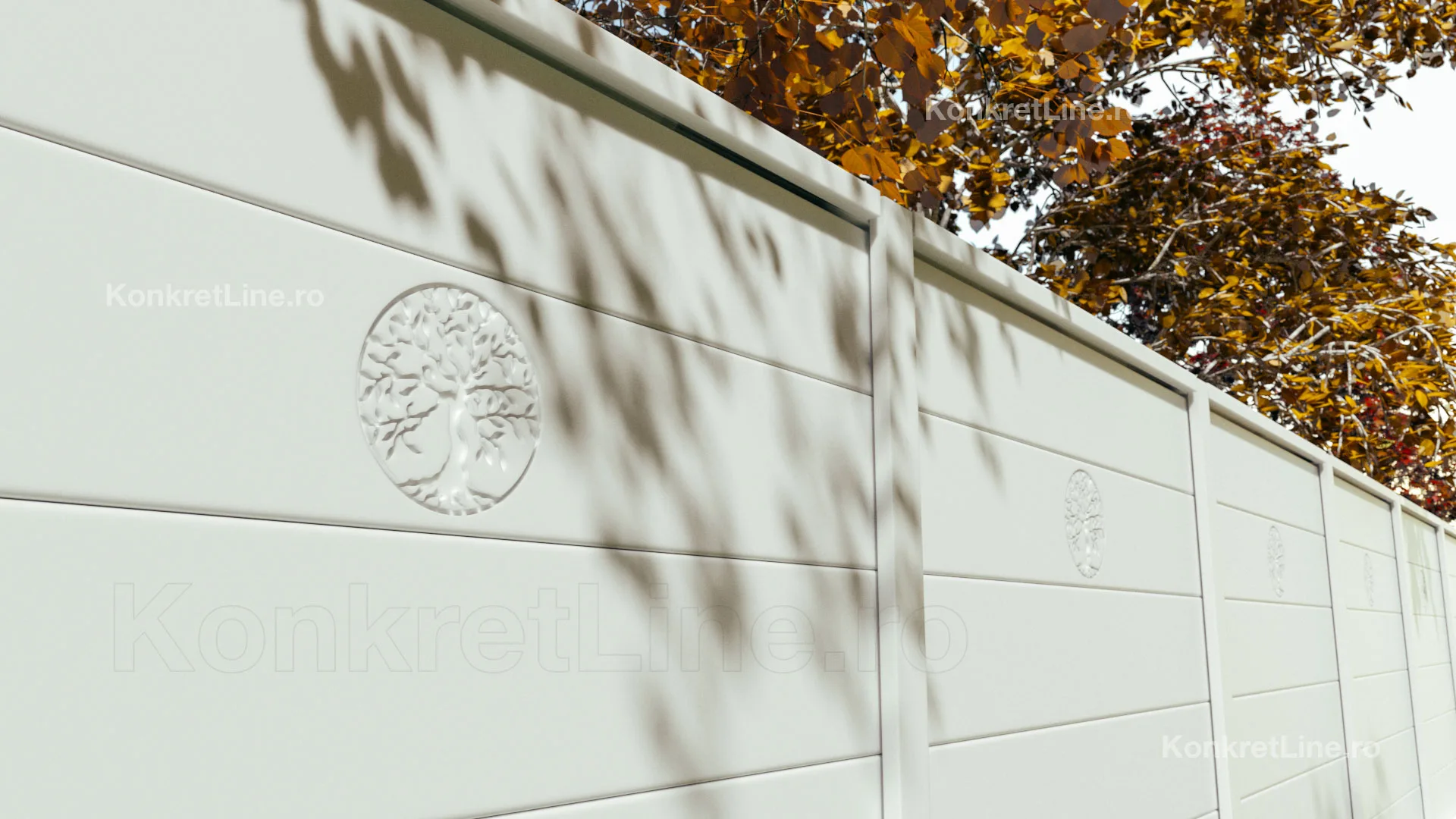 Model nou – Gardul prefabricat Garden (KV103)