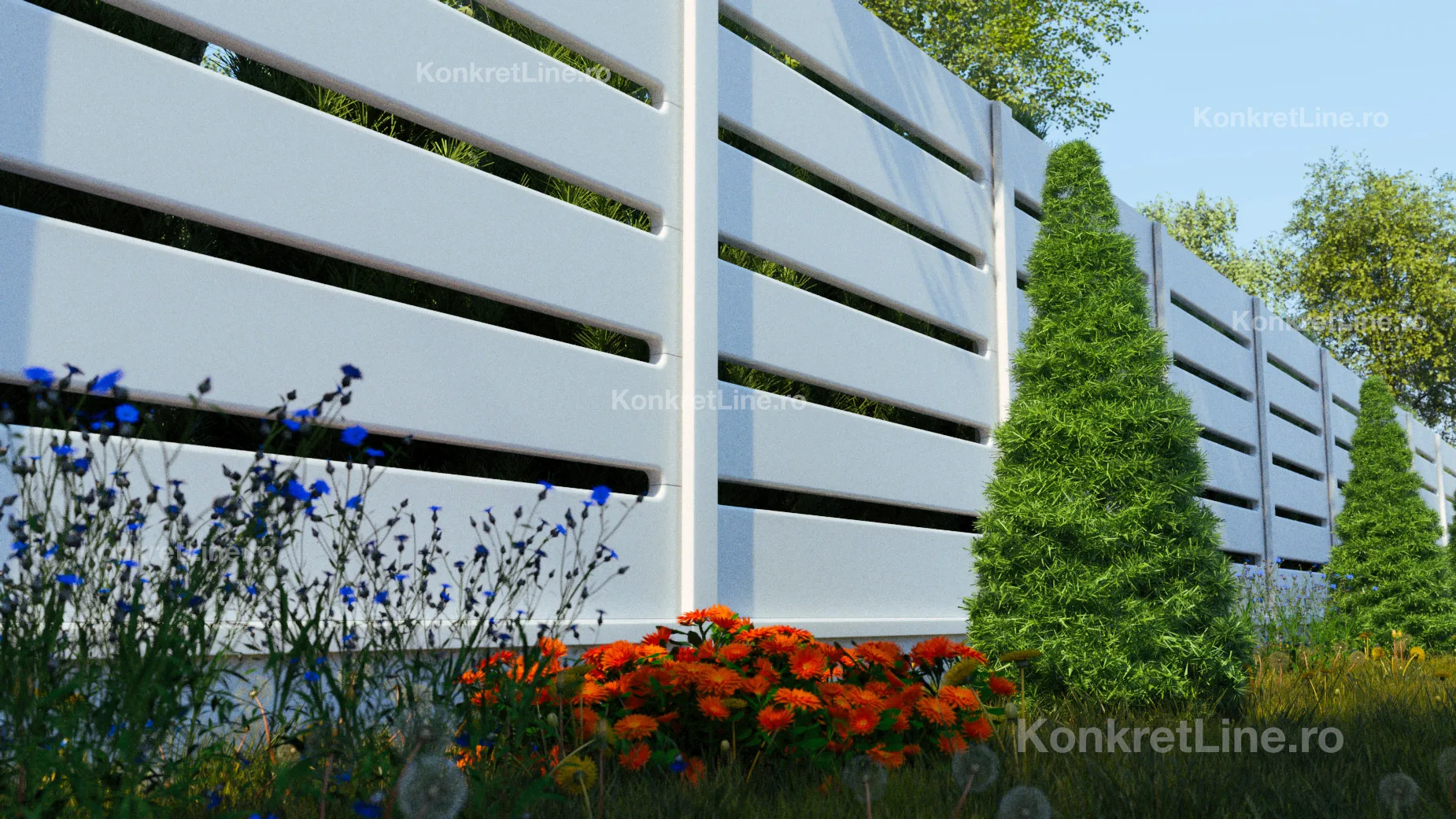 Galerie modele gard - Konkret Line — 116