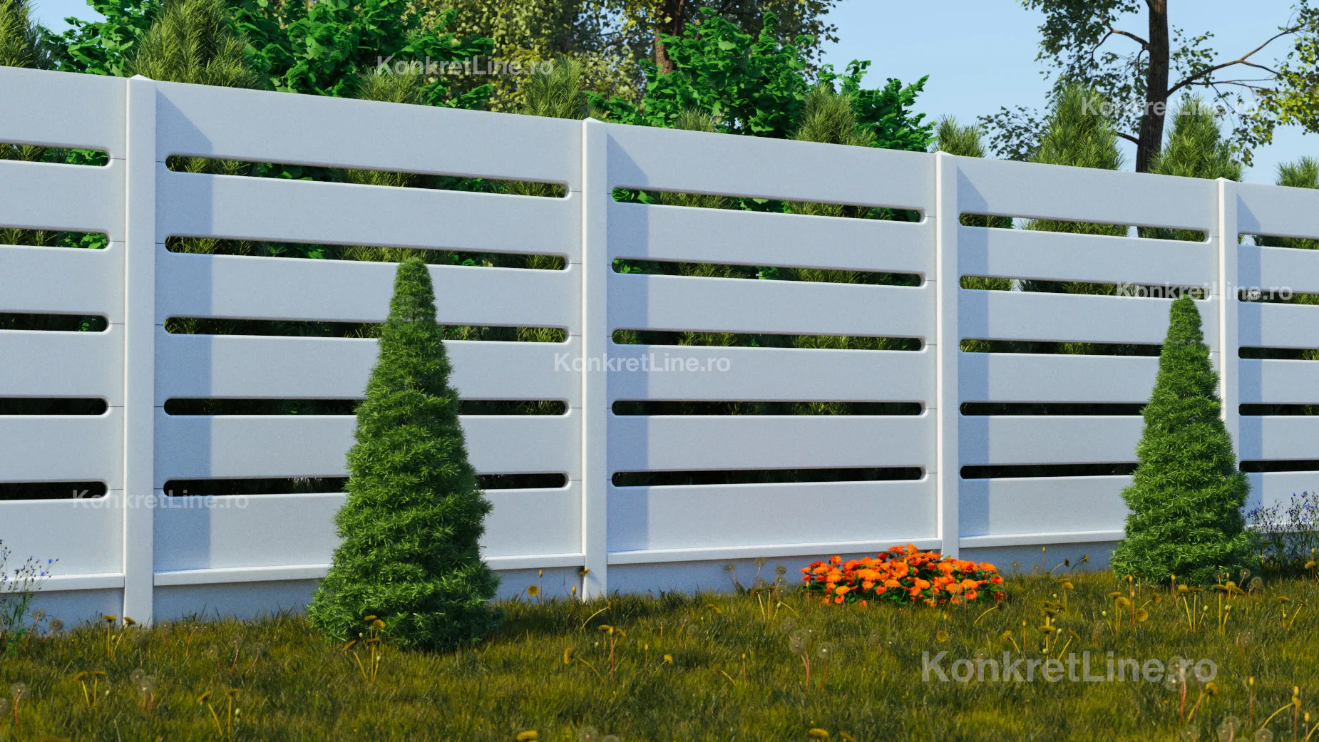 Galerie modele gard - Konkret Line — 114