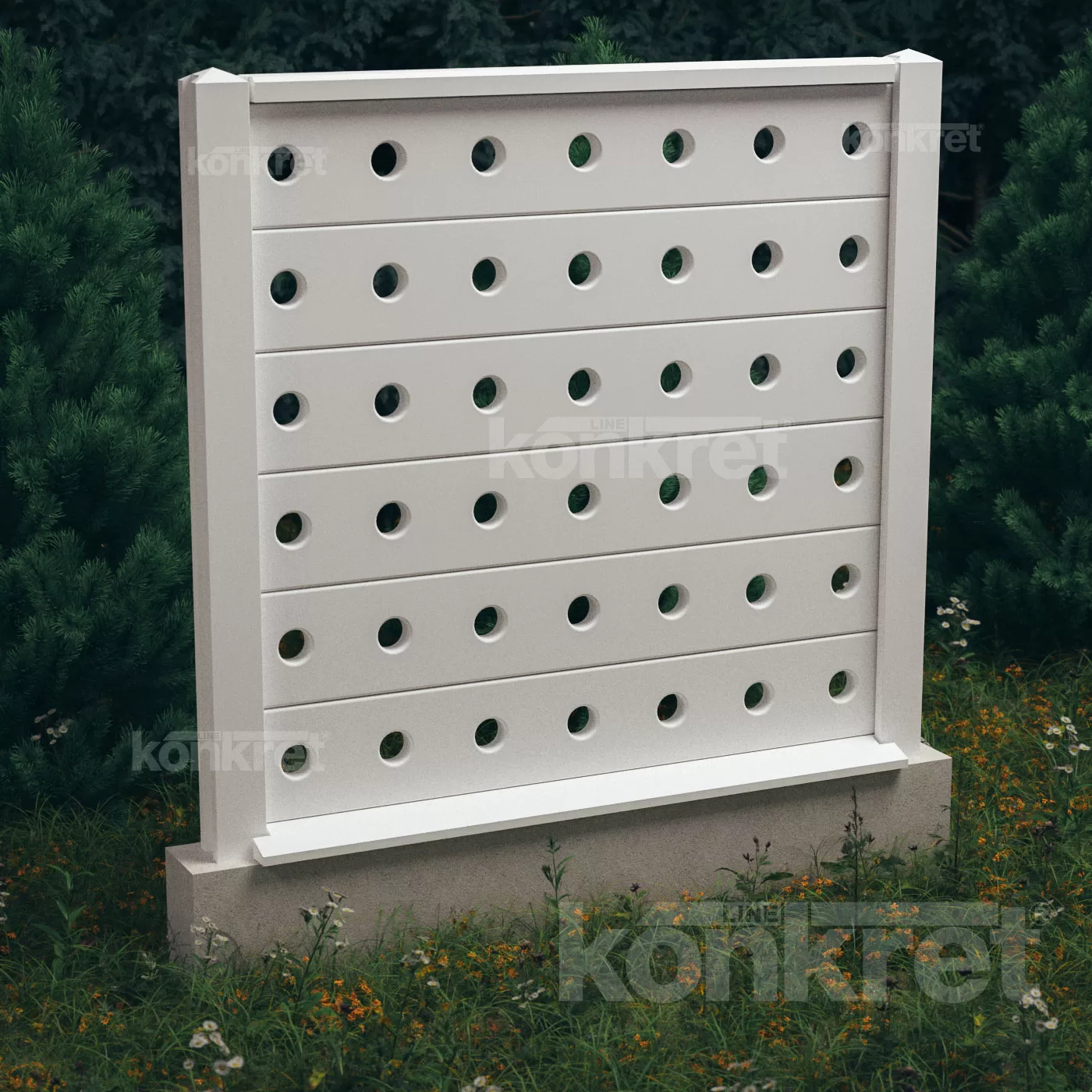 Gard beton Lights KV202