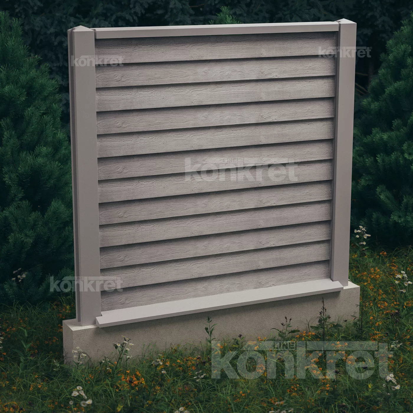 Gard beton Timberlap KT104