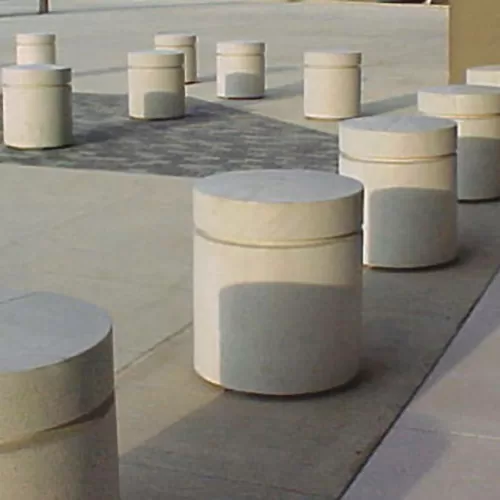 Bănci și ghivece din beton — 9